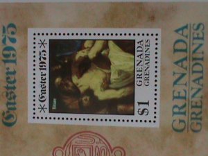 ​GRENADINES OF GRENADA-1975-SC#66 EASTER'75 SHEET MNH S/S VERY FINE