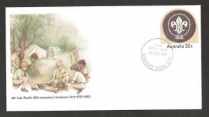 1979 Scouts 4th Asia-Pacific 12th Australia Jamboree PSE FDC