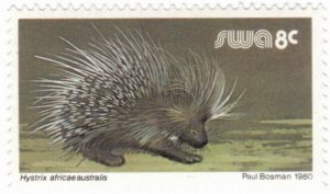 South West Africa 454 - Mint-NH - 8c Porcupine (1980) (cv $0.55)