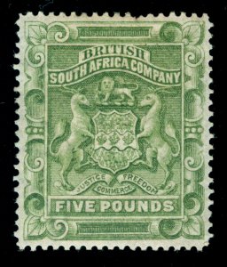 MOMEN: RHODESIA STAMPS SG #12 1892-3 MINT OG H