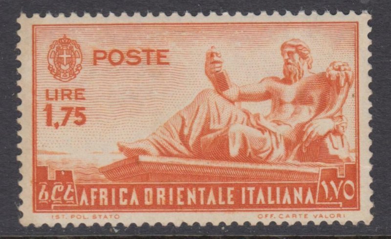 ITALY - AOI - Central Africa   Sassone n.14 MNH**