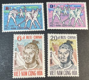 VIET NAM # 411-414--MINT/NEVER HINGED--2 COMPLETE SETS--1972