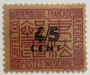 AlexStamps INDO-CHINA #J59 VF Mint 