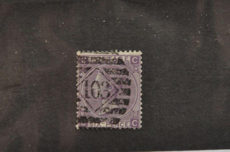 Great Britain.  Scott 51 used . Scott cv: $85.00