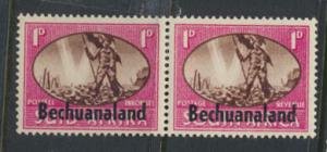 Bechuanaland  SG 129 Lightly Mounted Mint - Pair