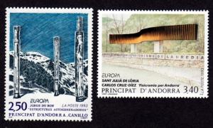 French Andorra 425-426 Mint NH MNH Europa!