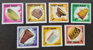 *FREE SHIP Vietnam Handicrafts 1986 Craft Art Basket (stamp) MNH