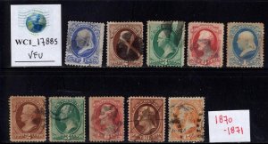 United States 1870 30c Black, Alexander Hamilton