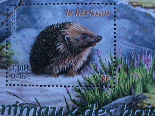 FRANCE-COLONY-2001-LOVELY WILD ANIMALS -MNH SHEET, VF WE SHIP TO WORLDWIDE