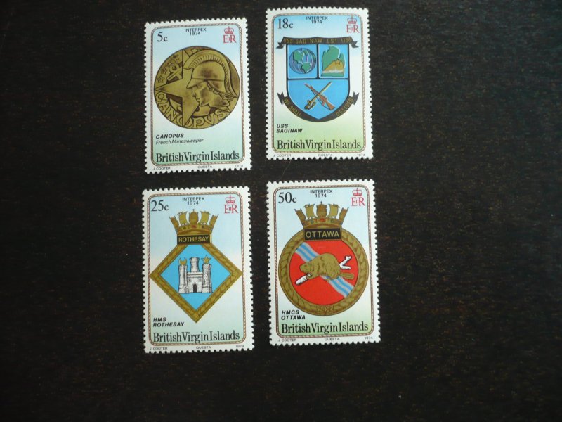 Stamps-British Virgin Islands-Scott#266-269 - Mint Never Hinged Set of 4 Stamps