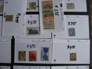 Old WESTERN EUROPE better stamps on sales cards,nice sized group check them out!