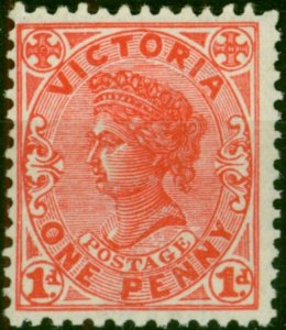 Victoria 1912 1d Rose-Red SG417d Fine VLMM