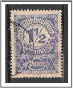 Austria #J85a Postage Due Used