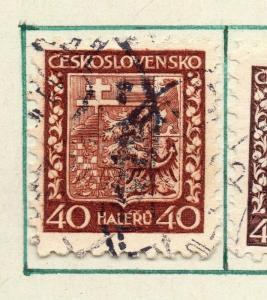 Czechoslovakia 1929 Early Issue Fine Used 40h. 230269