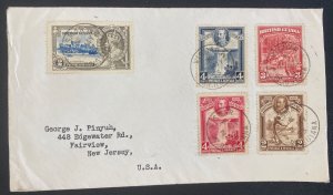 1953 Wismar River British Guiana Cover To Fairview NJ USA