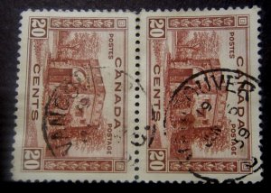 Canada #243 CDS Cancel Vancouver, BC {ebhs132}