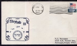 US Skylab 3 Recovery Force Norfolk,VA 1973 Space Cover