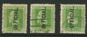 New Zealand  c1915 1/2d Official wmk / paper / perfs unch...