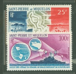 St. Pierre & Miquelon #C35-6 Unused Single (Complete Set)