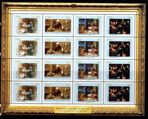 IRELAND SG1700/3 2004 140TH ANNIV OF NATIONAL GALLERY OF IRELAND SHEETLET MNH