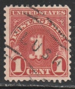 United States   J80    (O)  1911  Postage due