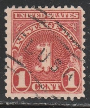 United States   J80    (O)  1911  Postage due