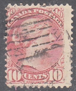 canada  scott no 40  used