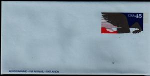 #UC63 Eagle Aerogramme (Blue)  - MInt (Folded)