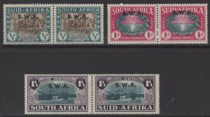 SOUTH WEST AFRICA SG111/3 1939 LANDING OF HUGUENOTS MTD MINT