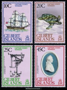 Gilbert Islands Scott 321-324 Mint never hinged.