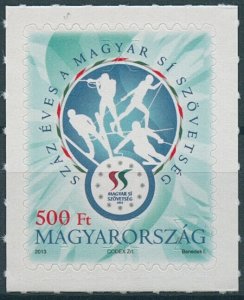 Hungary Stamps 2013 MNH Hungarian Ski Association Skiing Sports 1v S/A Set