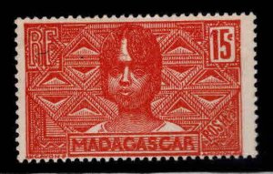 Madagascar Scott 152 Unused stamp typical centering