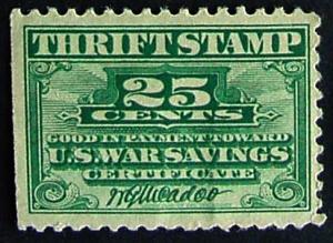 USA, Scott WS1, Mint