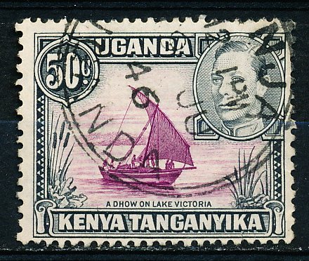 Kenya Uganda & Tanzania #79 Single Used