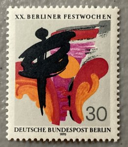 Germany-Berlin 1970 #9n302, Wholesale lot of 5, MNH, CV $2.50