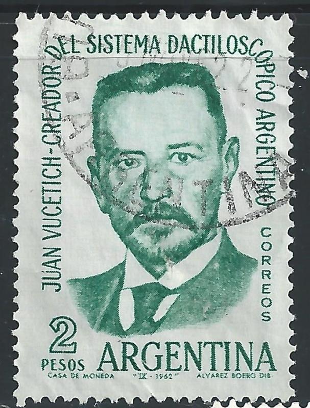 Argentina #741 2p Juan Vucetich