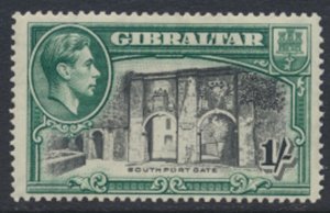 Gibraltar  SG 127 perf 14  SC# 114a MH Southport Gate see scans /details