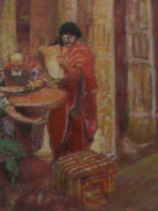 ​EGYPT-2002 SC#1830-ANCIENT ALEXANDRIA LIBRARY-PAINTING IMPERF-S/S MNH VF