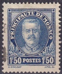 Monaco #122 F-VF Used CV $10.50 (Z4337)