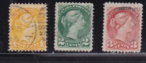 Canada 35-37, Used