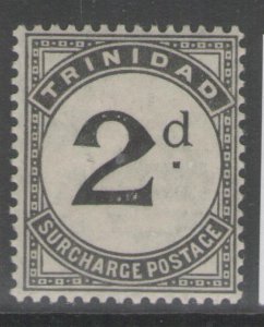 TRINIDAD SGD19 1923 2d BLACK MTD MINT