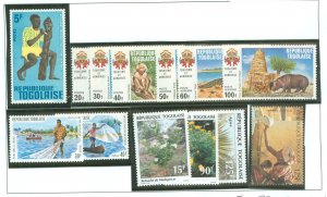 Togo #567/782-784/C156-158 Mint (NH) Single (Flora) (Wildlife)