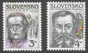 Slovakia (1997) - Scott # 263 - 264.  MNH