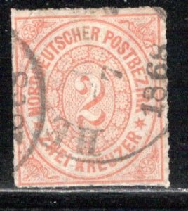 German States North German Confederation Scott # 8, used