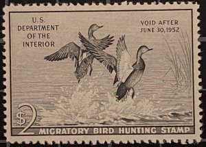 US Stamps-SC# RW 18 - Duck Stamp  - MOGH - SCV $90.00