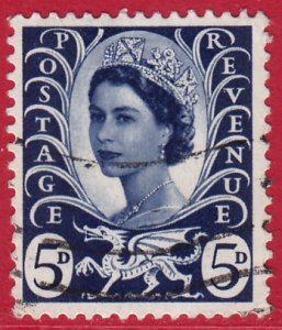 GB Wales - 1968 - Scott #11 - used - Elizabeth II