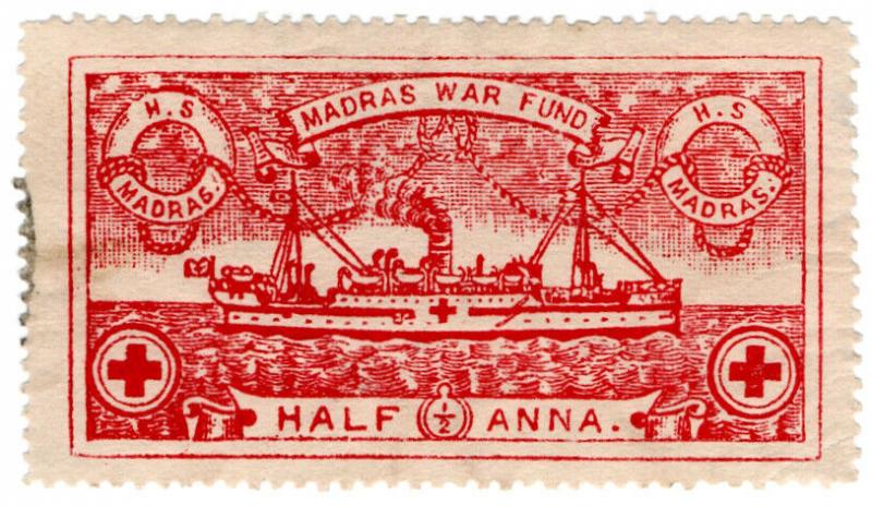 (I.B) India Cinderella : Madras War Fund ½a