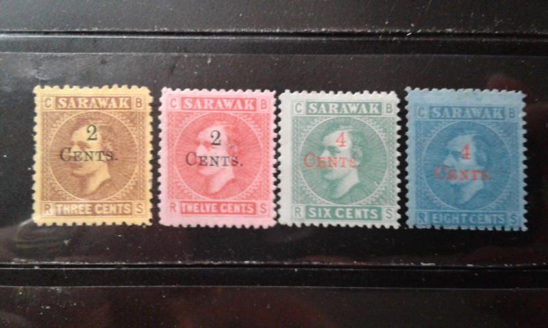 Sarawak 32-35 Mint Hinged