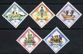 GHANA - 1972 - Boy Scouts Diamond Jubilee - Perf 5v Set - Mint Never Hinged