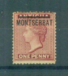 Montserrat sc# 1 mng cat value $30.00